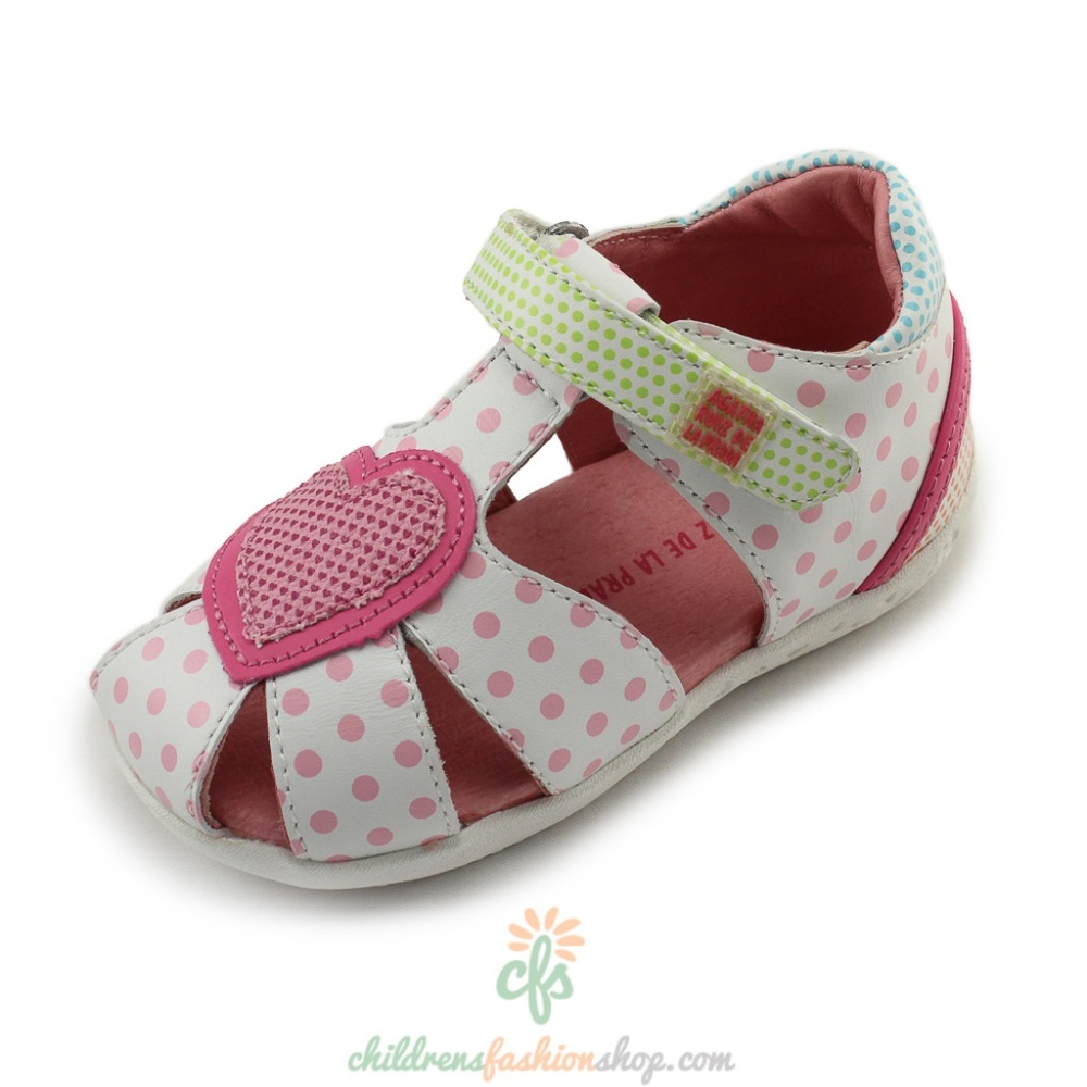 Agatha Ruiz De La Prada Girls Closed Toe Sandals